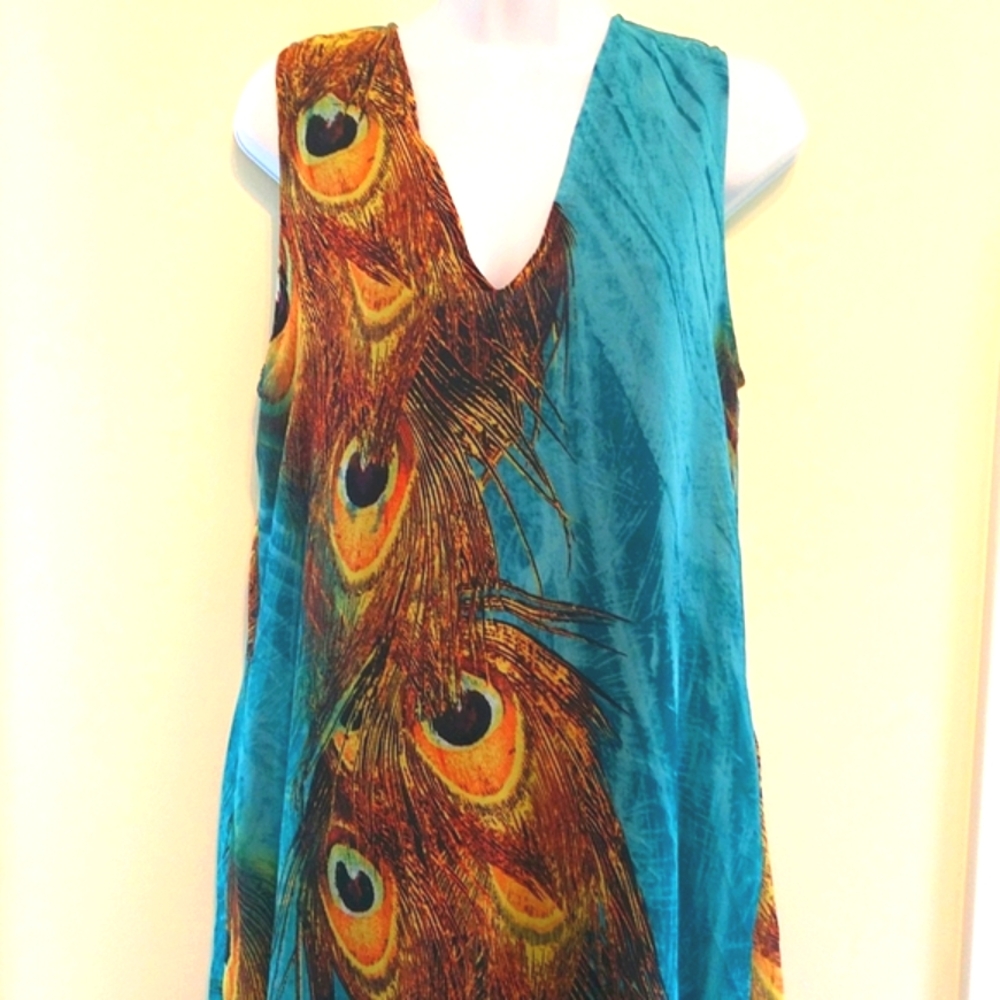 Peacock midi NWOT
